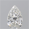 Diamante Natural 0.71 quilates, De pera , Color I, claridad VS2 y certificado GIA