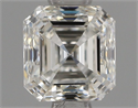 Diamante Natural 0.97 quilates, Asscher , Color G, claridad SI1 y certificado IGI