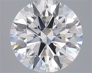 Picture of Lab Grown Diamond 3.05 Carats, Round with Ideal Cut, E Color, VVS2 Clarity and Certified by IGI