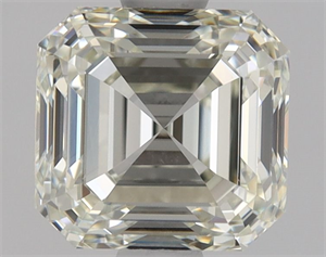 Foto Diamante Natural 1.01 quilates, Asscher , Color L, claridad VVS1 y certificado GIA de