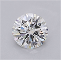 Del inventario de diamantes de laboratorio, 1.02 quilates, Redondo , Color F, claridad VS1 y certificado IGI