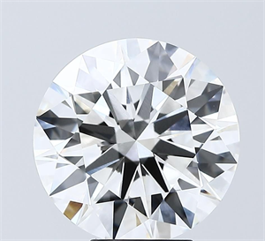 Foto Del inventario de diamantes de laboratorio, 5.05 quilates, Redondo , Color F, claridad VVS1 y certificado IGI de