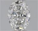 Diamante Natural 0.50 quilates, Ovalado , Color F, claridad VS2 y certificado GIA