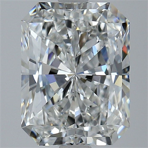 Picture of Natural Diamond 3.01 Carats, Radiant with  Cut, F Color, VS1 Clarity and Certified by GIA