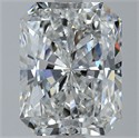 Natural Diamond 3.01 Carats, Radiant with  Cut, F Color, VS1 Clarity and Certified by GIA