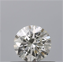 Diamante Natural 0.41 quilates, Redondo , Color K, claridad SI1 y certificado GIA