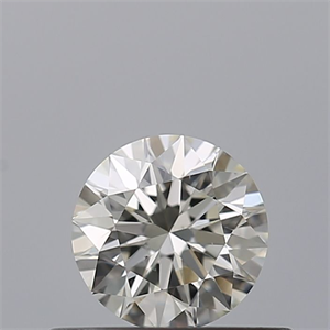 Foto Diamante Natural 0.41 quilates, Redondo , Color K, claridad SI1 y certificado GIA de