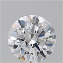 Natural Diamond 0.70 Carats, Round with Excellent Cut, E Color, VS2 Clarity and Certified by GIA