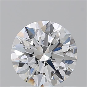 Picture of Natural Diamond 0.70 Carats, Round with Excellent Cut, E Color, VS2 Clarity and Certified by GIA