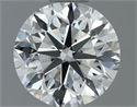 Natural Diamond 1.00 Carats, Round with Very Good Cut, H Color, VS2 Clarity and Certified by GIA