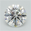 Del inventario de diamantes de laboratorio, 1.09 quilates, Redondo , Color E, claridad VVS1 y certificado IGI