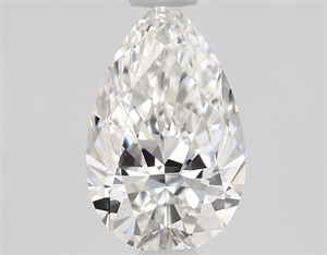 Foto Diamante Natural 0.71 quilates, De pera , Color E, claridad IF y certificado GIA de