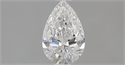 Diamante Natural 0.71 quilates, De pera , Color F, claridad VVS1 y certificado GIA