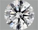 Lab Grown Diamond 2.00 Carats, Round with Ideal Cut, F Color, VS1 Clarity and Certified by IGI