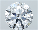Diamante Natural 1.80 quilates, Redondo , Color D, claridad VVS2 y certificado GIA