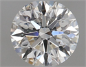 Natural Diamond 0.70 Carats, Round with Excellent Cut, G Color, VS2 Clarity and Certified by GIA