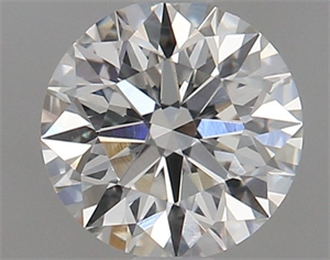 Picture of Natural Diamond 0.70 Carats, Round with Excellent Cut, G Color, VS2 Clarity and Certified by GIA