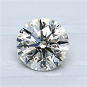 Diamante Natural 1.07 quilates, Redondo , Color M, claridad I1 y certificado GIA