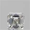 Natural Diamond 1.01 Carats, Asscher with  Cut, G Color, VS1 Clarity and Certified by GIA