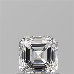 Foto Diamante Natural 0.71 quilates, Asscher , Color D, claridad SI1 y certificado GIA de