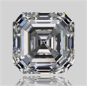 Natural Diamond 1.01 Carats, Asscher with  Cut, F Color, VVS1 Clarity and Certified by GIA