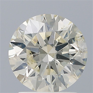 Foto Diamante Natural 1.55 quilates, Redondo , Color K, claridad SI2 y certificado IGI de