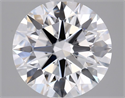 Del inventario de diamantes de laboratorio, 2.03 quilates, Redondo , Color D, claridad VVS2 y certificado IGI