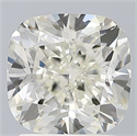 Natural Diamond 2.01 Carats, Cushion with  Cut, J Color, VS2 Clarity and Certified by IGI