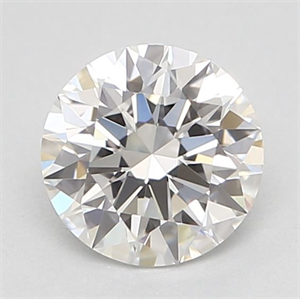 Foto Diamante Natural 0.43 quilates, Redondo , Color E, claridad VVS2 y certificado GIA de