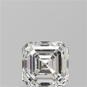 Picture of Natural Diamond 1.01 Carats, Asscher with  Cut, H Color, VS2 Clarity and Certified by GIA