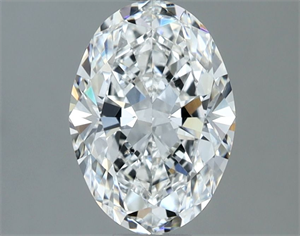 Picture of Natural Diamond 1.20 Carats, Oval with  Cut, F Color, VS1 Clarity and Certified by GIA