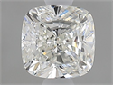 Natural Diamond 0.90 Carats, Cushion with  Cut, H Color, VS2 Clarity and Certified by GIA