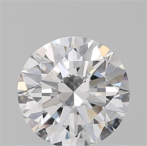 Picture of Natural Diamond 0.70 Carats, Round with Excellent Cut, E Color, VS2 Clarity and Certified by GIA