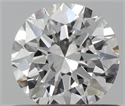 Diamante Natural 0.60 quilates, Redondo , Color F, claridad VS2 y certificado IGI