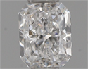Natural Diamond 0.50 Carats, Radiant with  Cut, E Color, SI1 Clarity and Certified by IGI