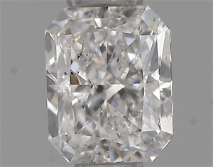 Picture of Natural Diamond 0.50 Carats, Radiant with  Cut, E Color, SI1 Clarity and Certified by IGI