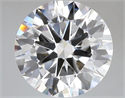 Del inventario de diamantes de laboratorio, 7.01 quilates, Redondo , Color E, claridad VVS2 y certificado IGI