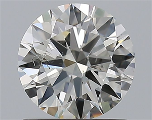 Picture of Natural Diamond 1.01 Carats, Round with Excellent Cut, J Color, SI2 Clarity and Certified by GIA