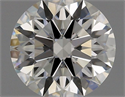 Natural Diamond 0.73 Carats, Round with Excellent Cut, H Color, VS2 Clarity and Certified by GIA