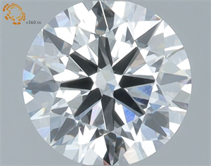 Picture of Lab Grown Diamond 1.32 Carats, Round with Ideal Cut, E Color, VS1 Clarity and Certified by IGI