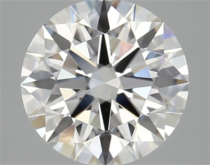 Picture of Lab Grown Diamond 2.16 Carats, Round with Ideal Cut, F Color, VS1 Clarity and Certified by IGI