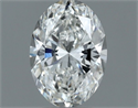 Natural Diamond 0.30 Carats, Oval with  Cut, G Color, VS1 Clarity and Certified by GIA