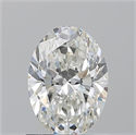 Diamante Natural 1.01 quilates, Ovalado , Color H, claridad VVS2 y certificado GIA