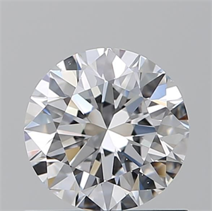Picture of Natural Diamond 0.78 Carats, Round with Excellent Cut, D Color, VS2 Clarity and Certified by GIA
