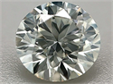 Natural Diamond 0.80 Carats, Round with Excellent Cut, I Color, VS2 Clarity and Certified by GIA