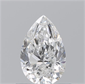 Natural Diamond 0.70 Carats, Pear with  Cut, E Color, VS2 Clarity and Certified by GIA