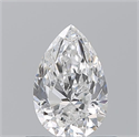 Natural Diamond 0.70 Carats, Pear with  Cut, E Color, VS2 Clarity and Certified by GIA
