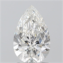 Natural Diamond 1.20 Carats, Pear with  Cut, G Color, SI2 Clarity and Certified by GIA