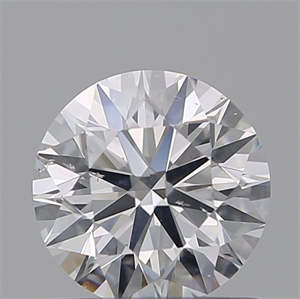 Picture of Natural Diamond 0.84 Carats, Round with Excellent Cut, D Color, SI2 Clarity and Certified by IGI