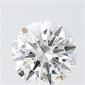 Lab Grown Diamond 3.02 Carats, Round with Excellent Cut, F Color, VVS2 Clarity and Certified by IGI